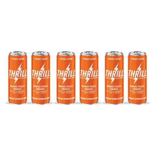 Mango Peach Orange Energy Drink  Pack of 6