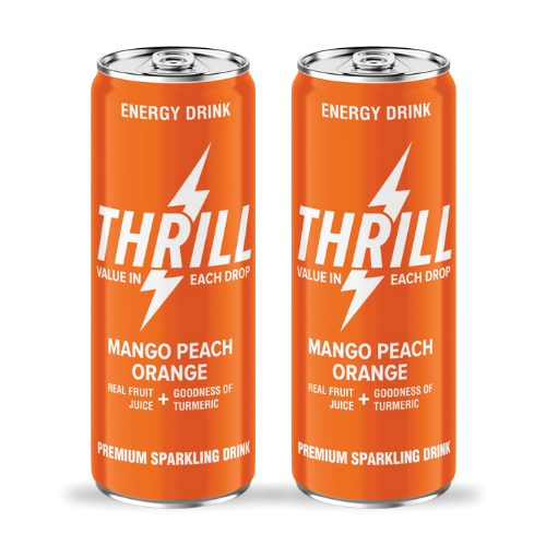 Mango Peach Orange Energy Drink  Pack of 2