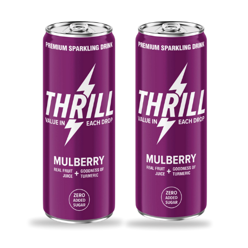 Mulberry Sparkling Water Pack of 2
